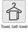 Towel, bath towel